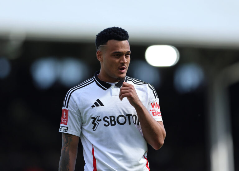 Fulham striker Rodrigo Muniz