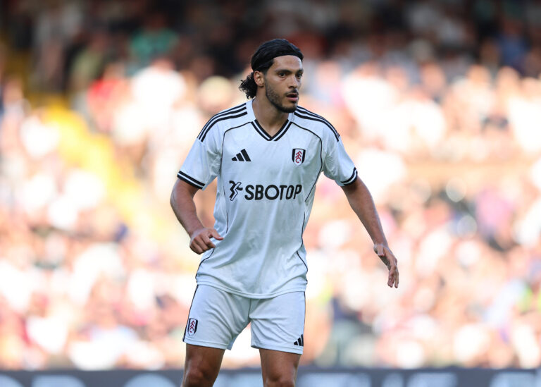 Fulham striker Raúl Jiménez